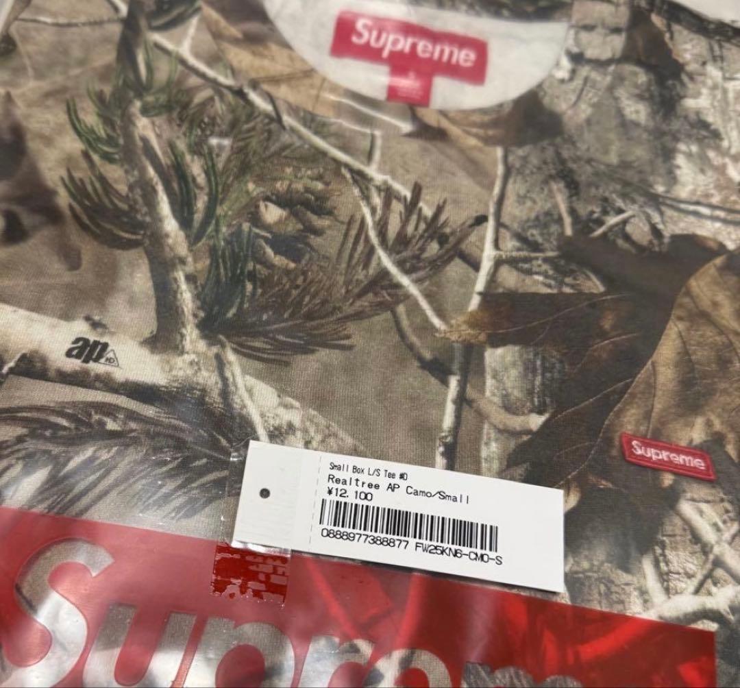 Supreme Small Box L/S Tee Sサイ