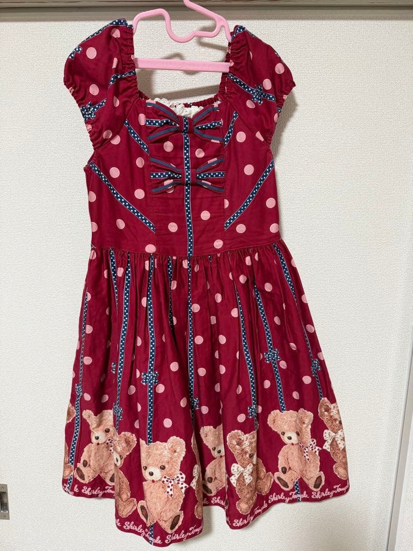 シャーリーテンプル　クマ　ワンピース