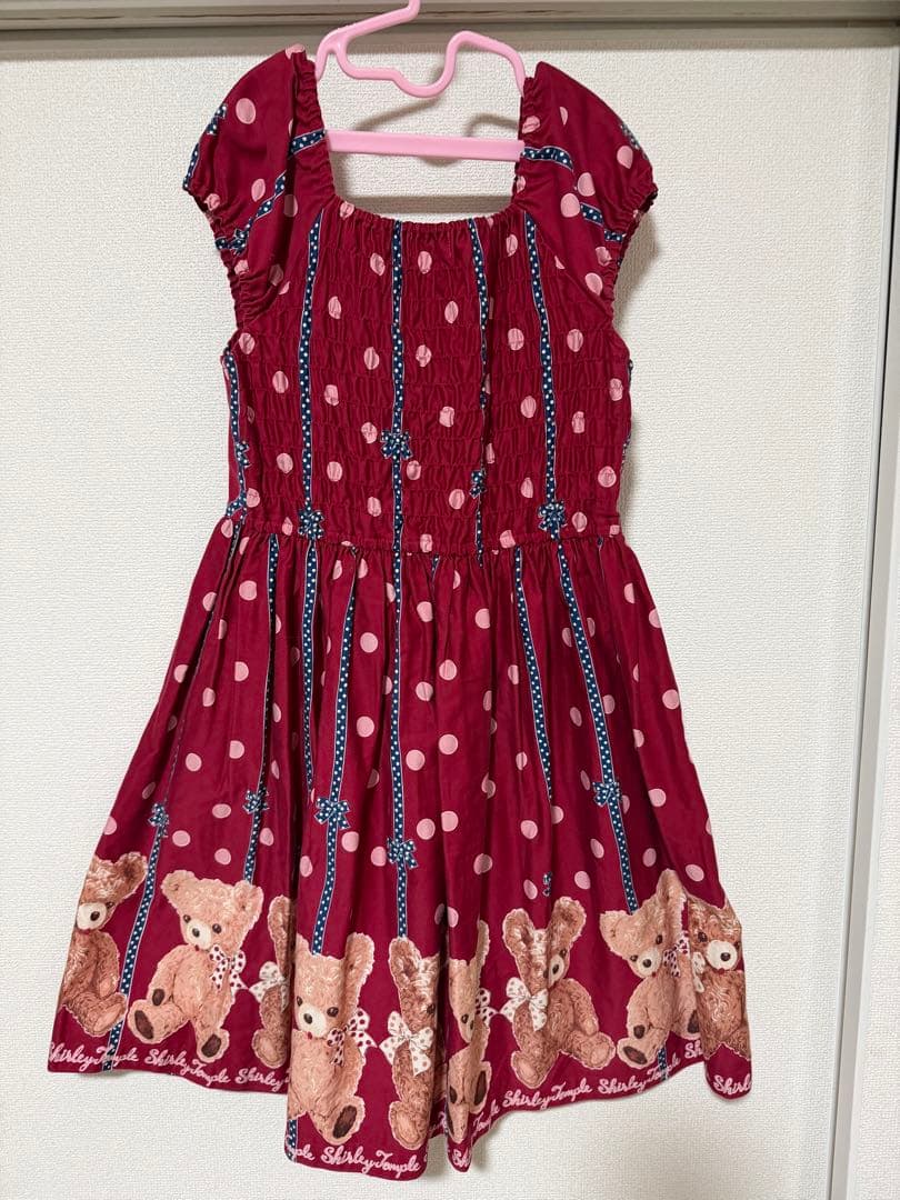 シャーリーテンプル　クマ　ワンピース