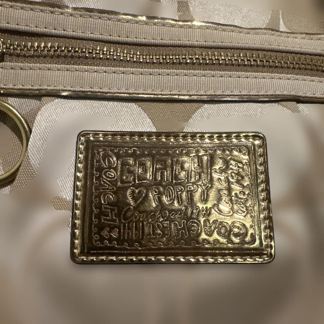 COACHポピー シグネチャー 2way ショルダーバッグ　ソーホー y2k