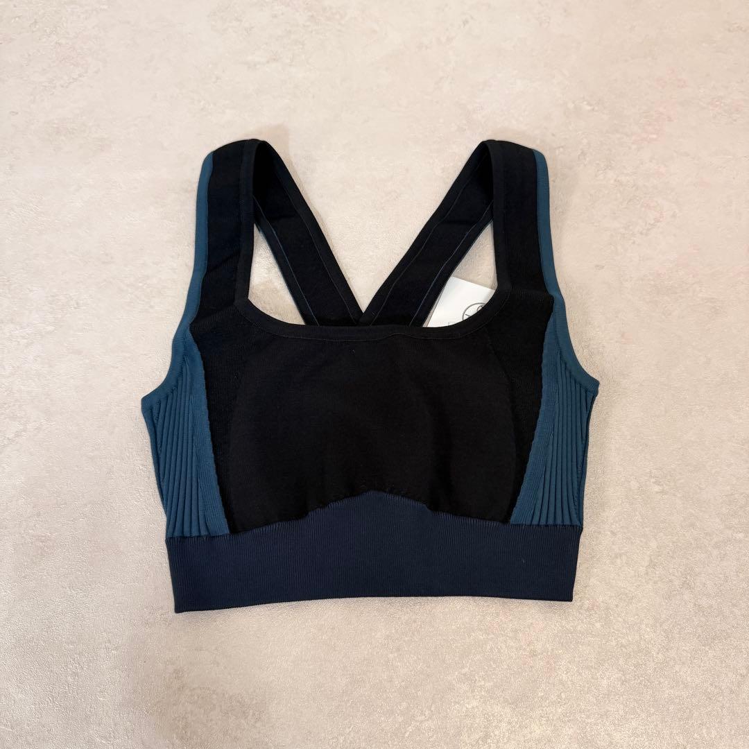 新品エルメス　ヨガウェアセット　ブラック&ネイビー