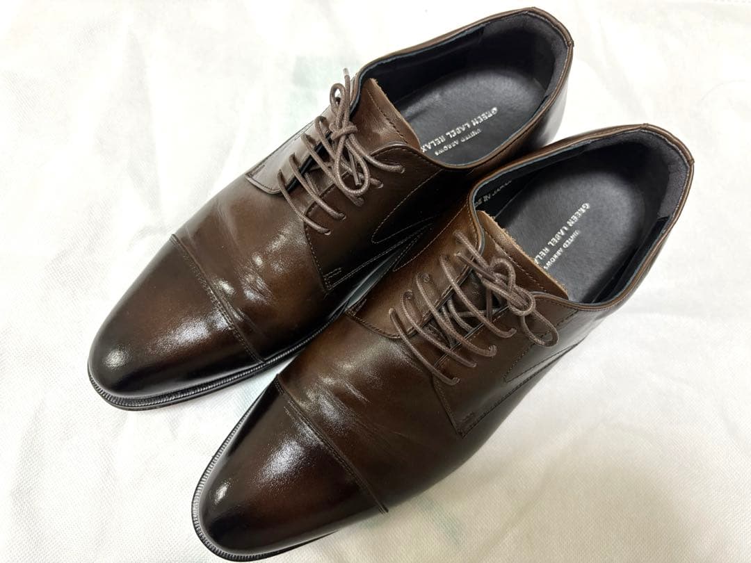 GLR AIR FN/SOLE ストレートチップ2ドレスシューズ　ダークブラウン