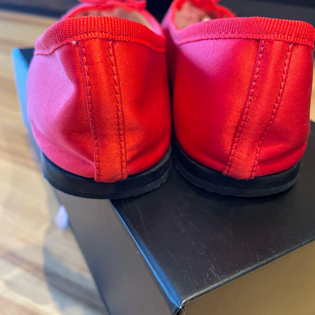 Repetto Cendrillon AD バレエシューズ 39 レッド