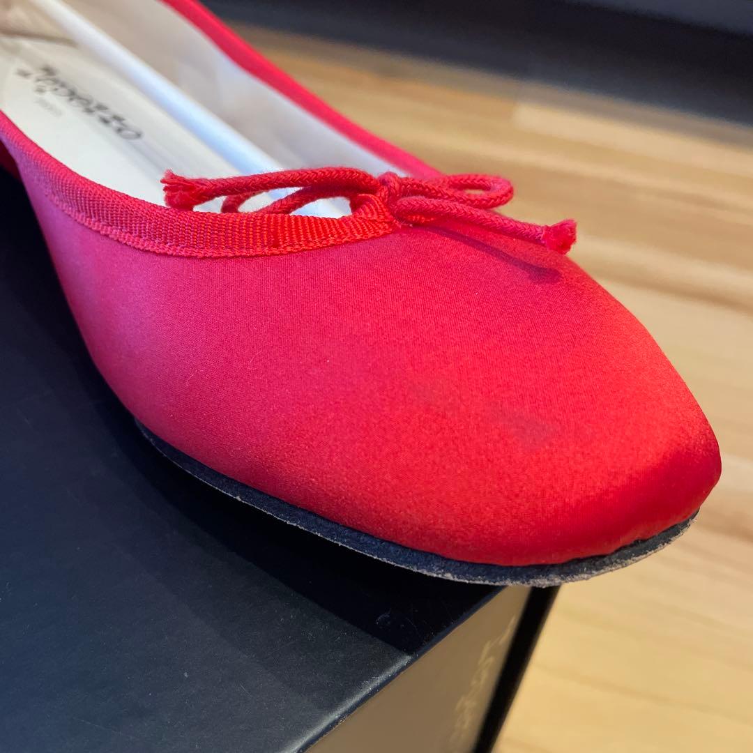 Repetto Cendrillon AD バレエシューズ 39 レッド