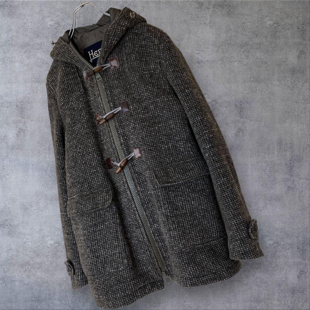 【希少】HERNO ヘルノ 中綿 ダッフルニットコート 48 L相当