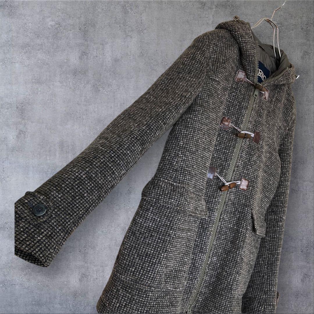 【希少】HERNO ヘルノ 中綿 ダッフルニットコート 48 L相当
