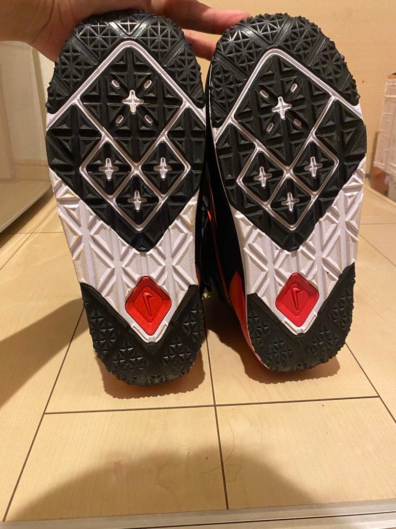 ［美品］NIKE SB LUNAR 28cm スノボブーツ ブラック/オレンジ