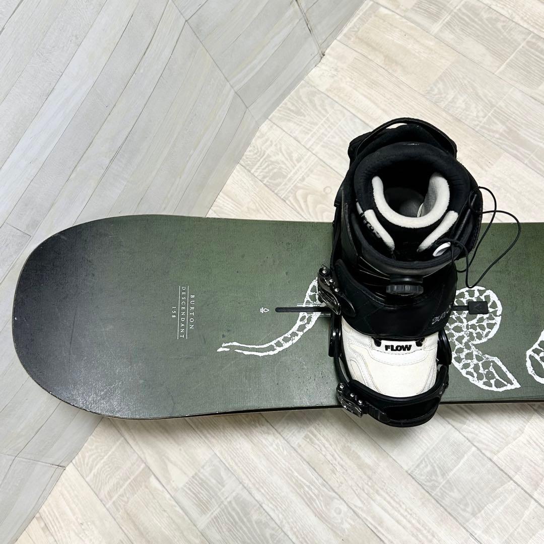 Burton DESCENDANT 158cm FLOW BOAタイプ25.5㎝