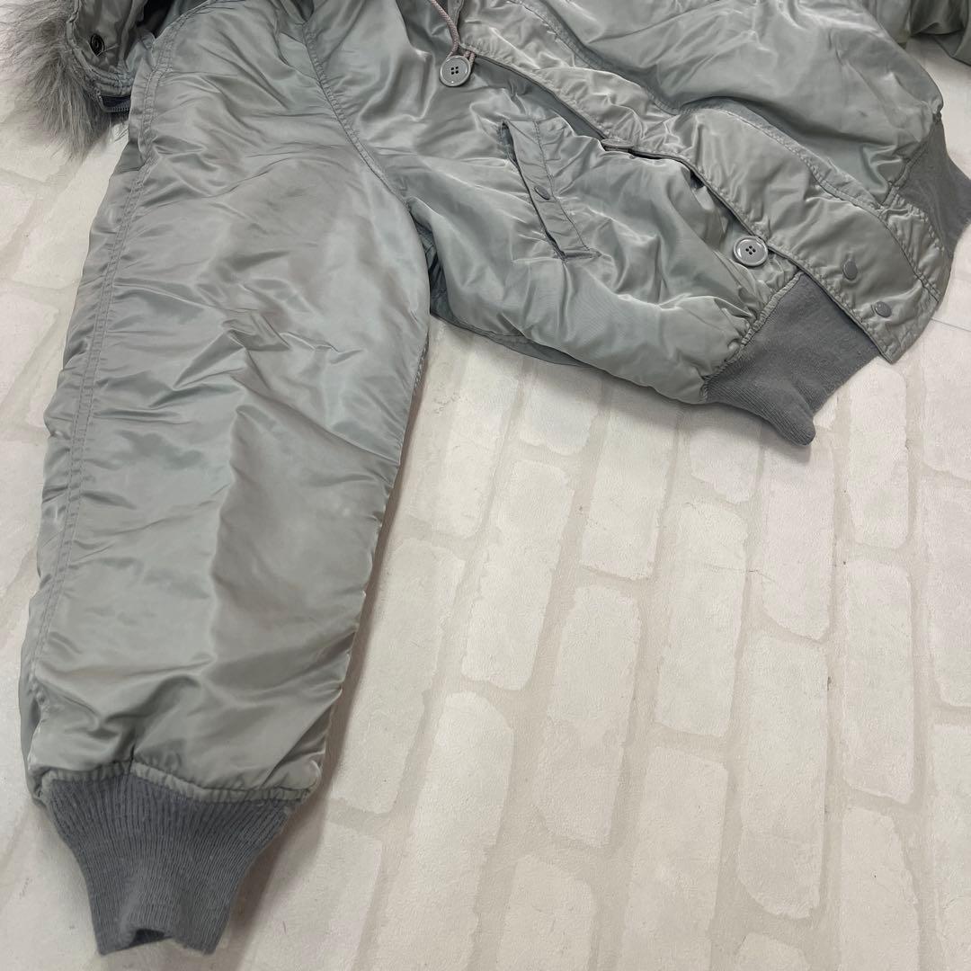 値下げ 80s アルファ ALPHA N-2B USA シルバー フライト JK