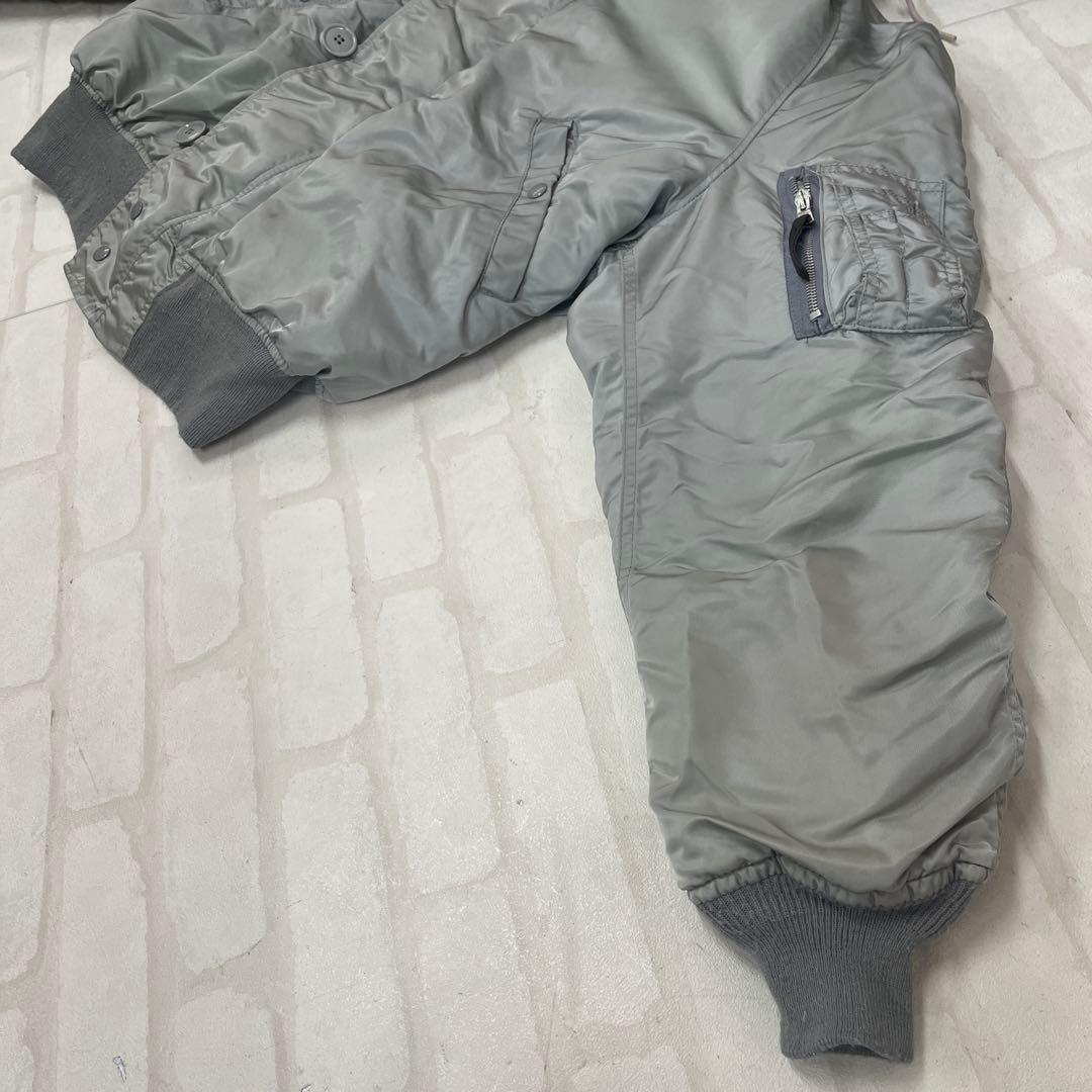 値下げ 80s アルファ ALPHA N-2B USA シルバー フライト JK