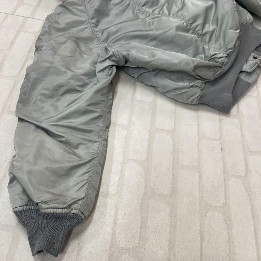 値下げ 80s アルファ ALPHA N-2B USA シルバー フライト JK