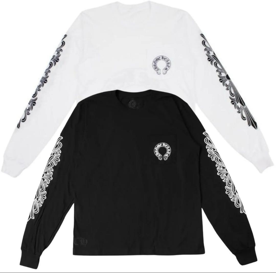 ちゃん　クロムハーツロンT白