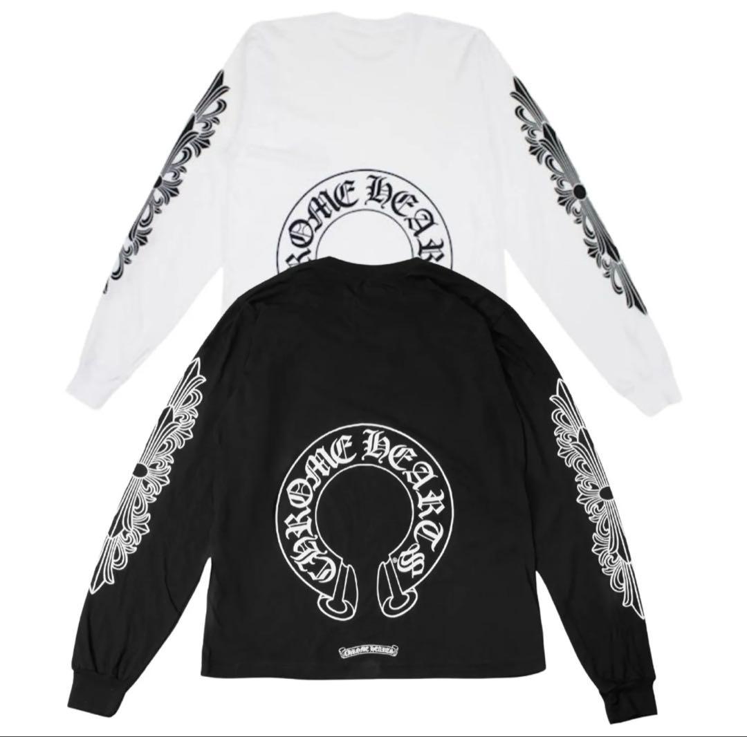 ちゃん　クロムハーツロンT白