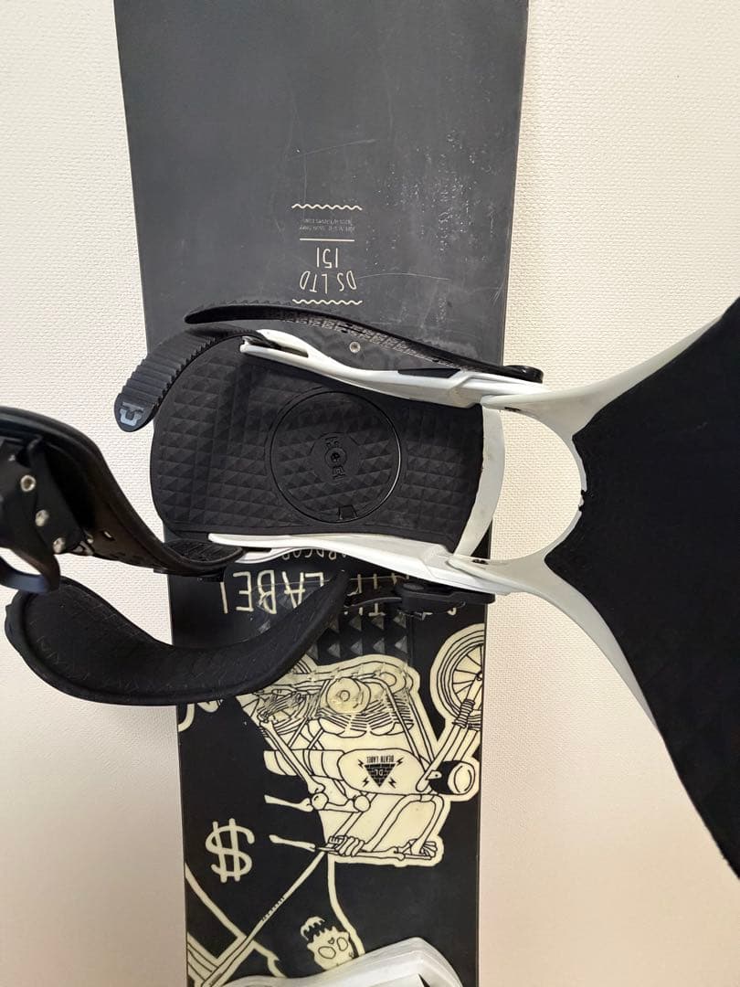 マサルさん専用DEATH LABEL スノーボード ブラック