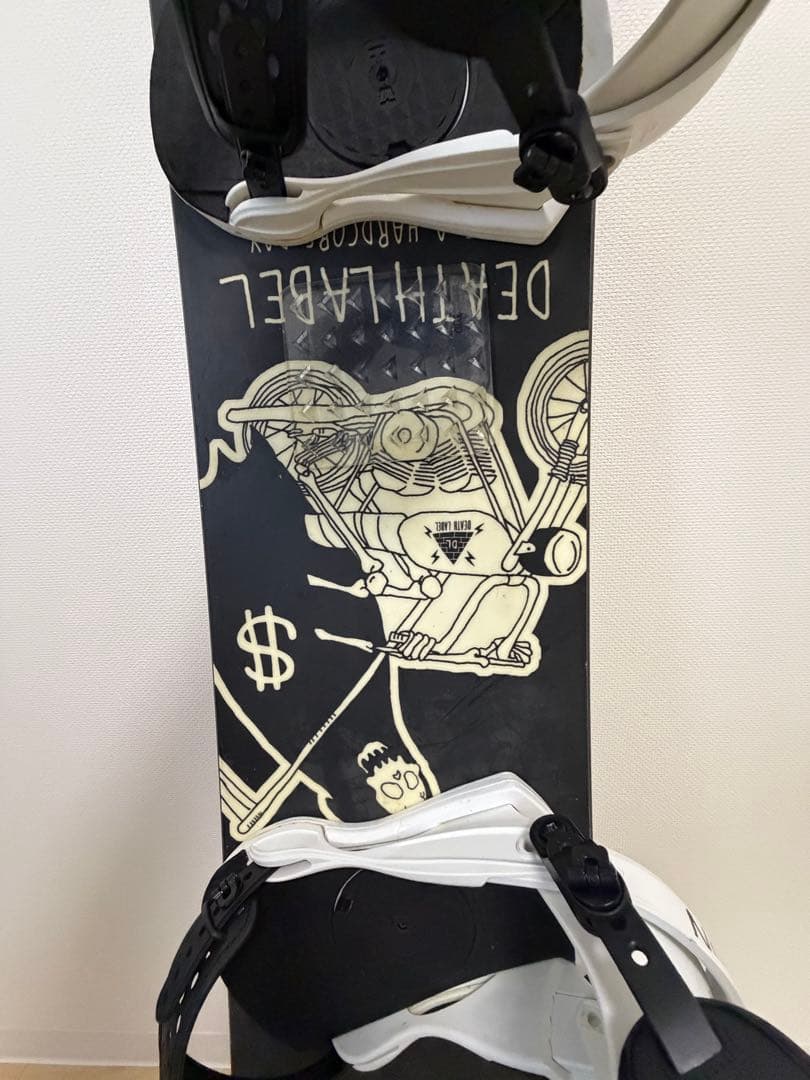 マサルさん専用DEATH LABEL スノーボード ブラック