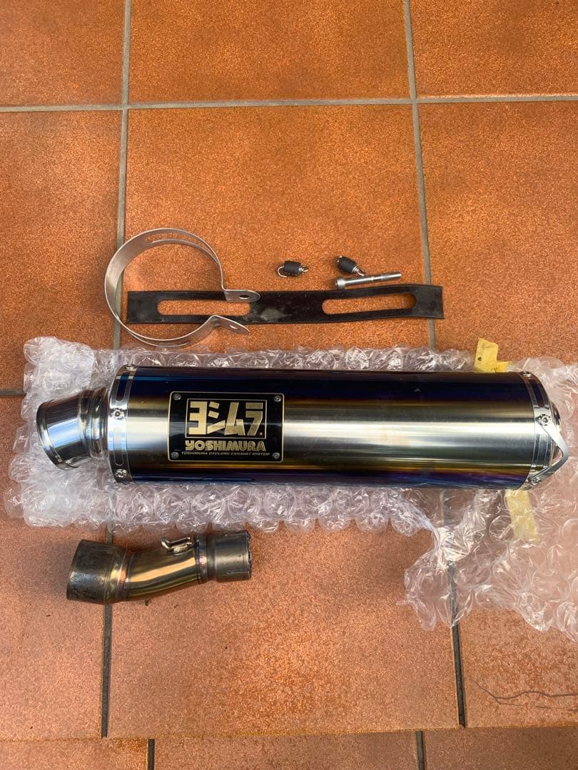 GB350 ヨシムラ　スリップオンチタンマフラー
