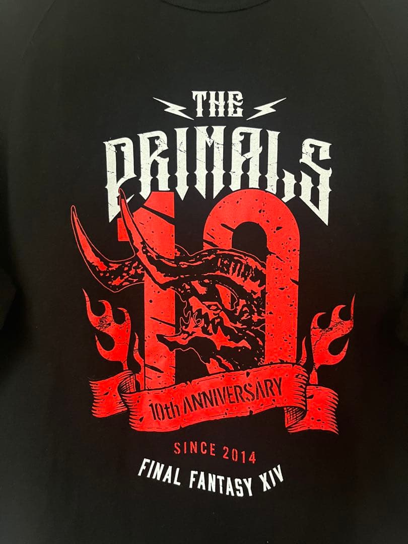 激レア　ファイナルファンタジーXIV オフィシャルバンドCREW シャツFF14