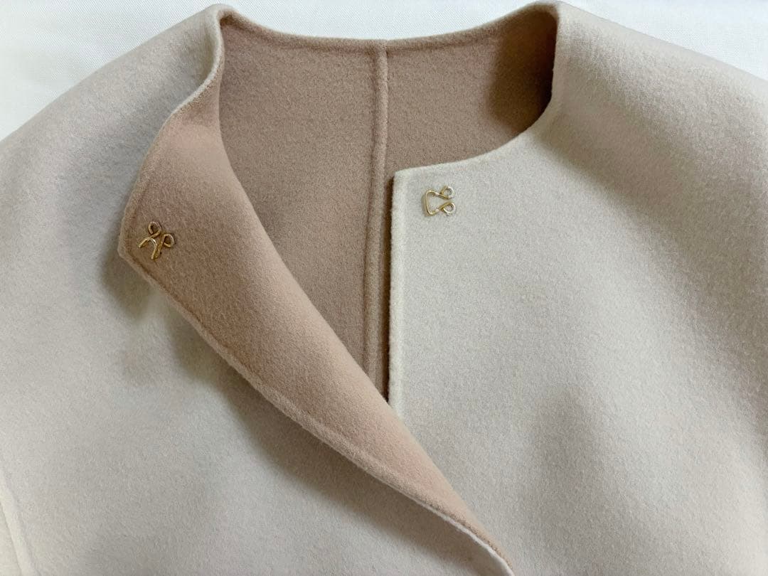 人気品 正規品 UNITED ARROWS バイカラーリバーミドルコート 36