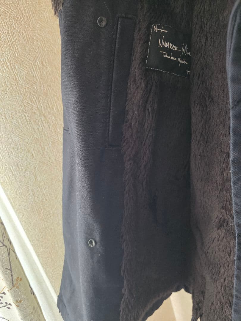 Number (n)ine 08aw　PORTLAND期 ボアジャケット