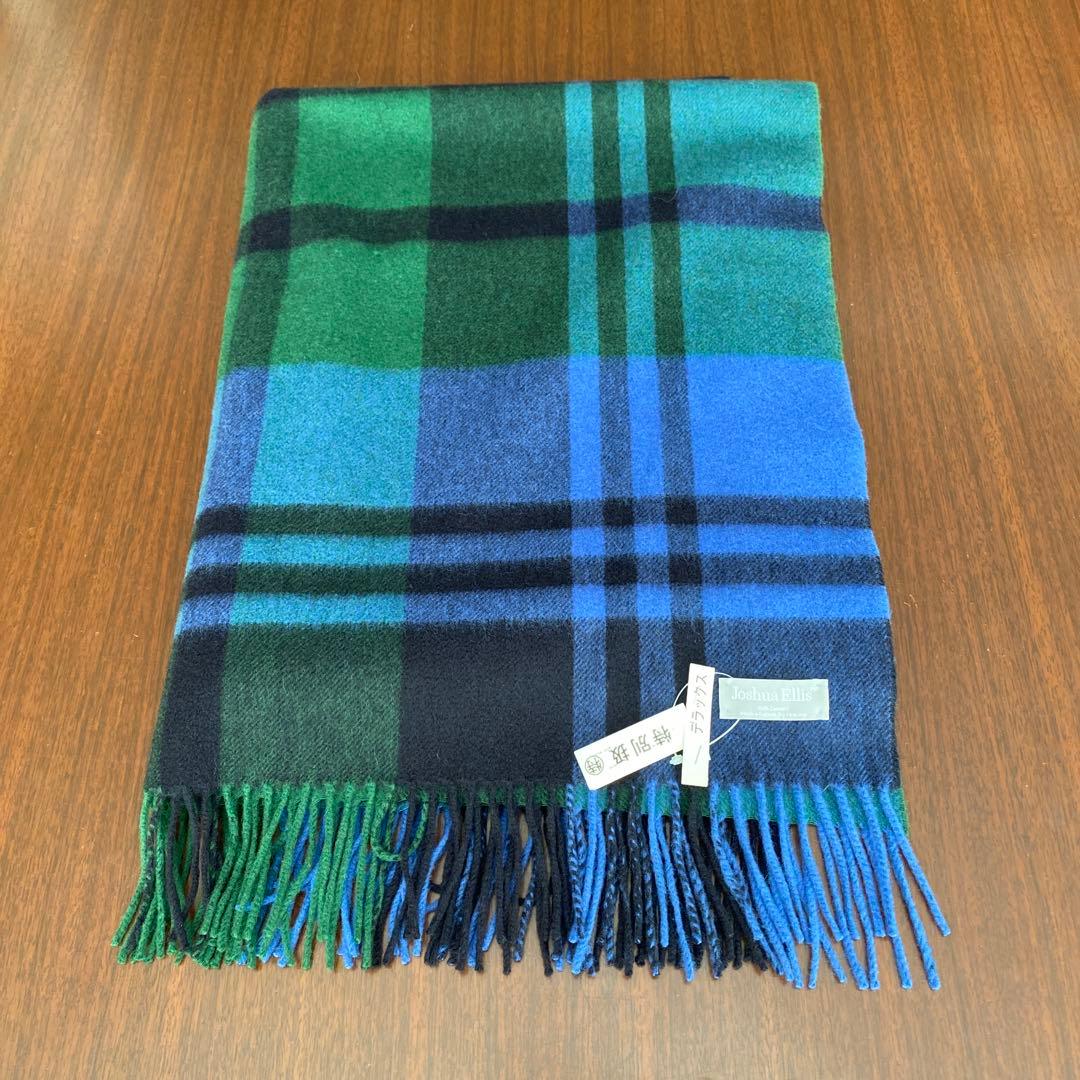 Joshua Ellis カシミヤ大判ストール