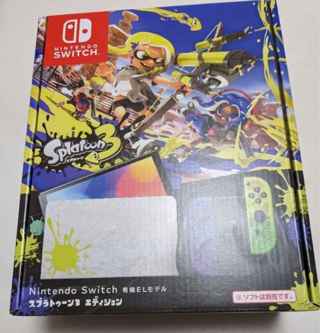 ⭐︎新品　任天堂　Nintendo switch 有機ELスプラトゥーン仕様