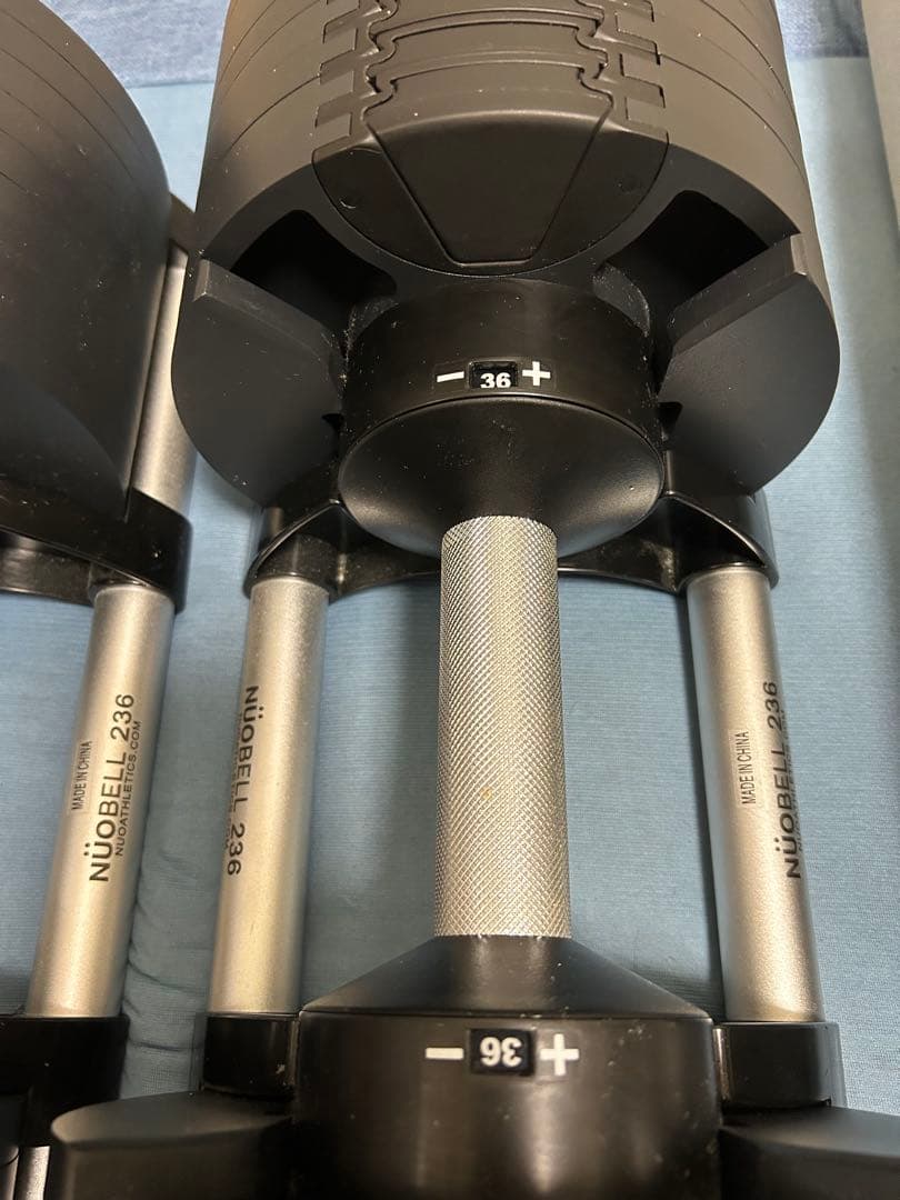 NUOBELL 可変式ダンベル 36kg 2個セット　＊引き渡しのみ
