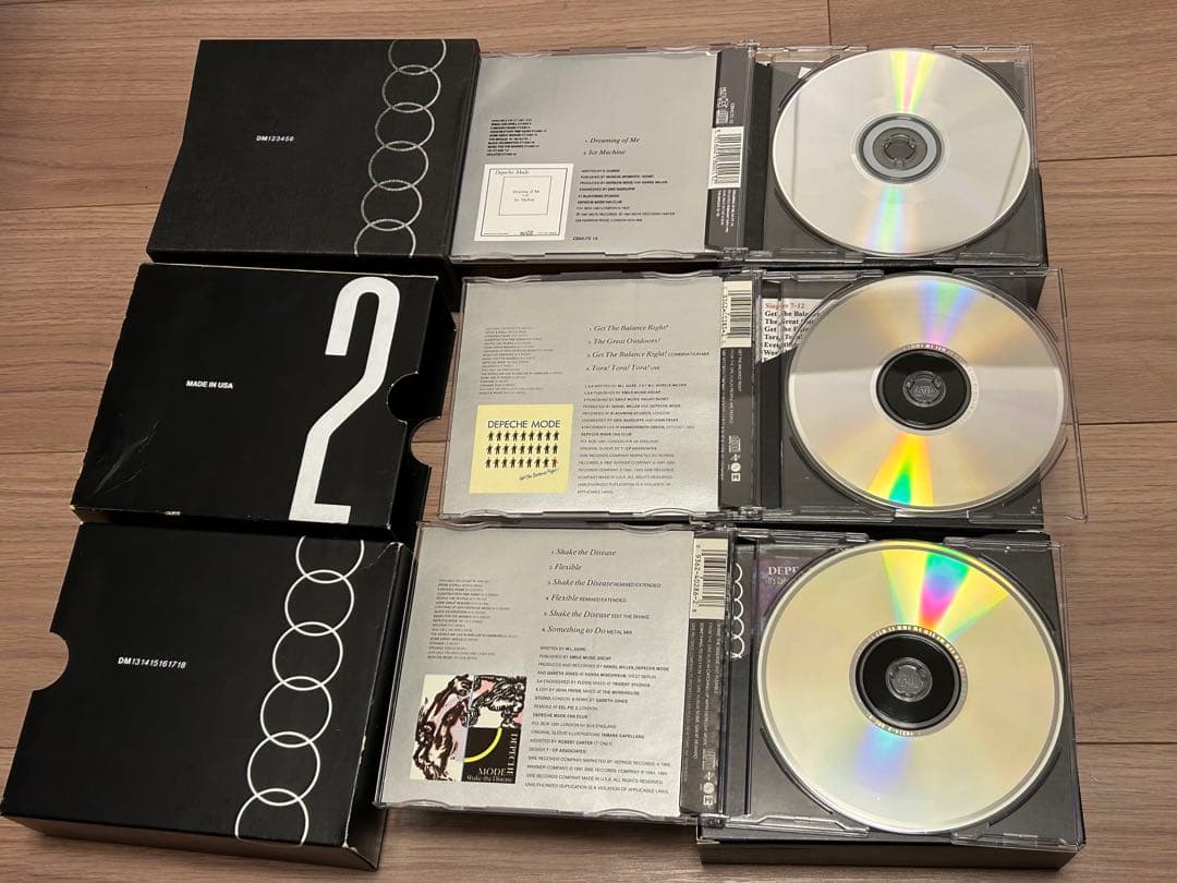 デペッシュモード　シングルズ　３点セット