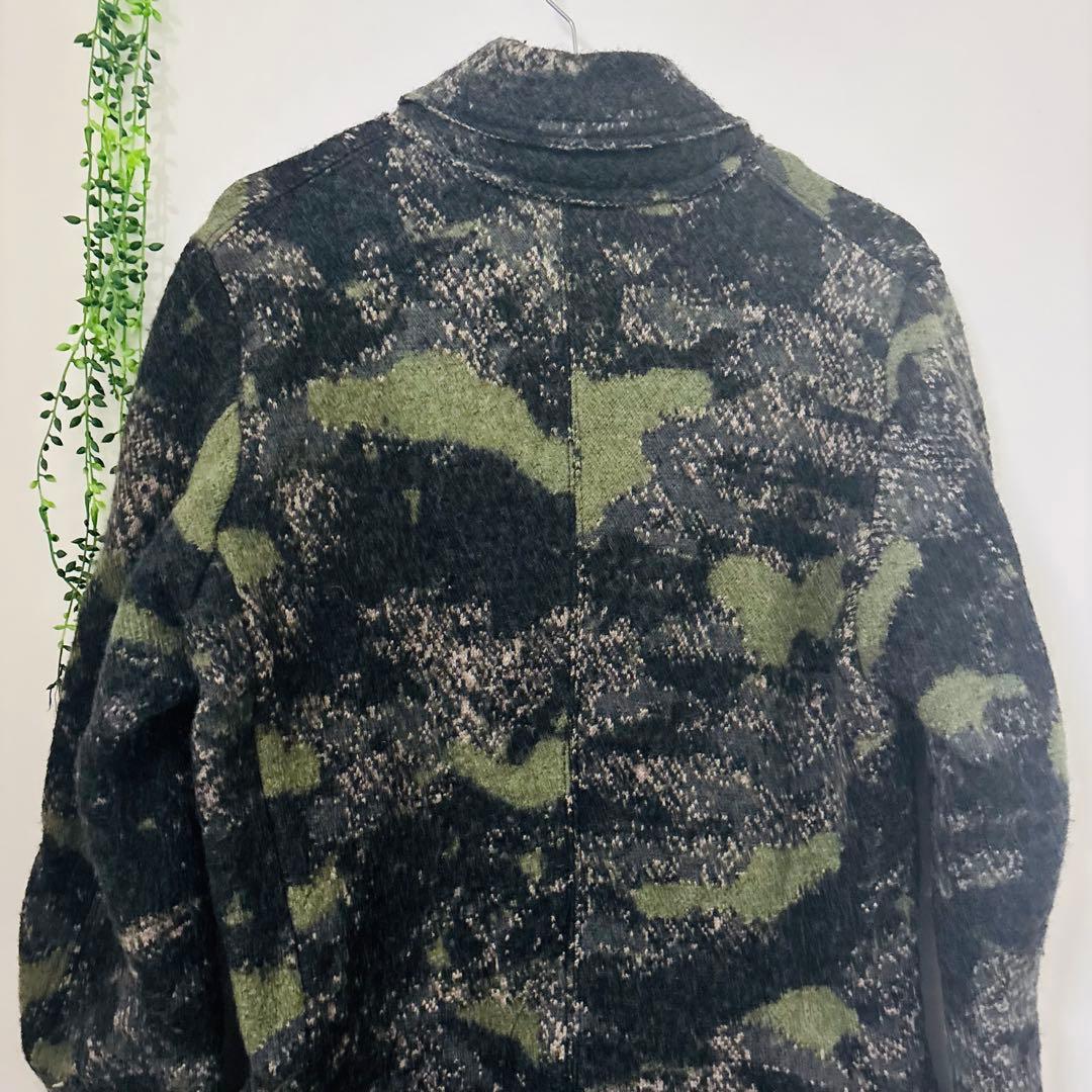 【極美品】メンズ ディーゼル アウター ロング 迷彩 秋冬 ジャケット コート