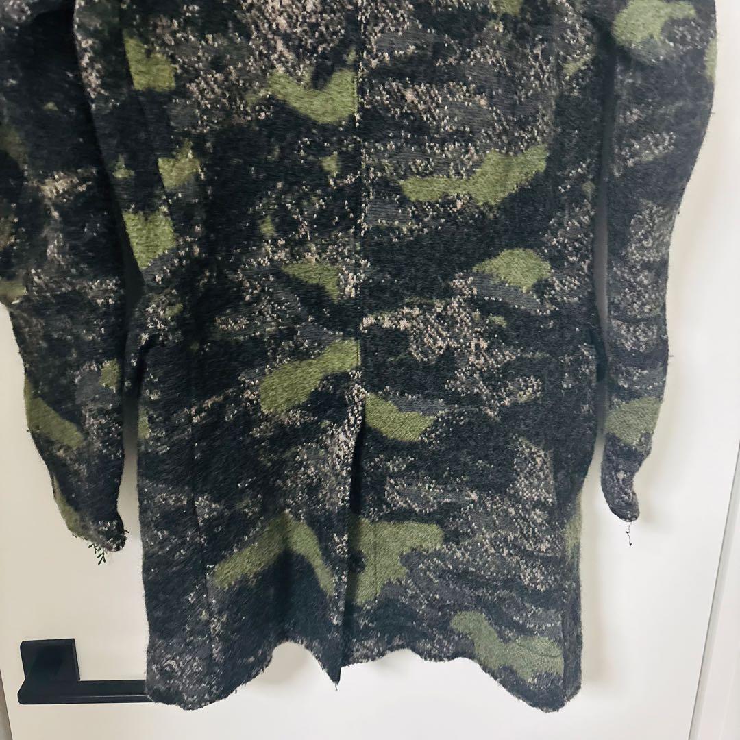 【極美品】メンズ ディーゼル アウター ロング 迷彩 秋冬 ジャケット コート