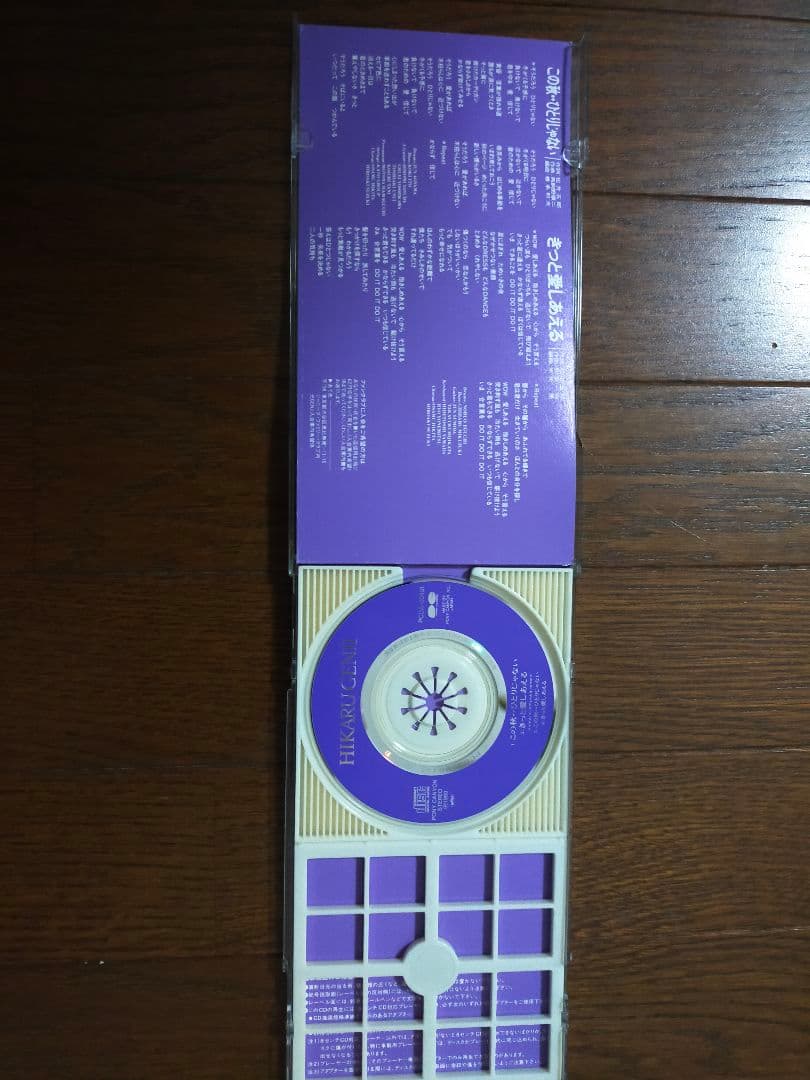 希少ジャケット！ 光GENJI この秋…ひとりじゃない8cmシングルCD