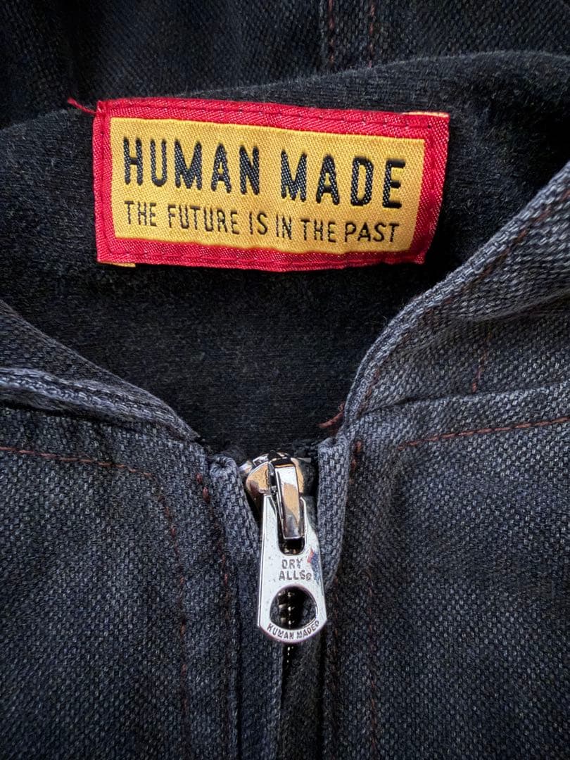 も*く様 HUMAN MADE Hooded Jacket \"Black\"