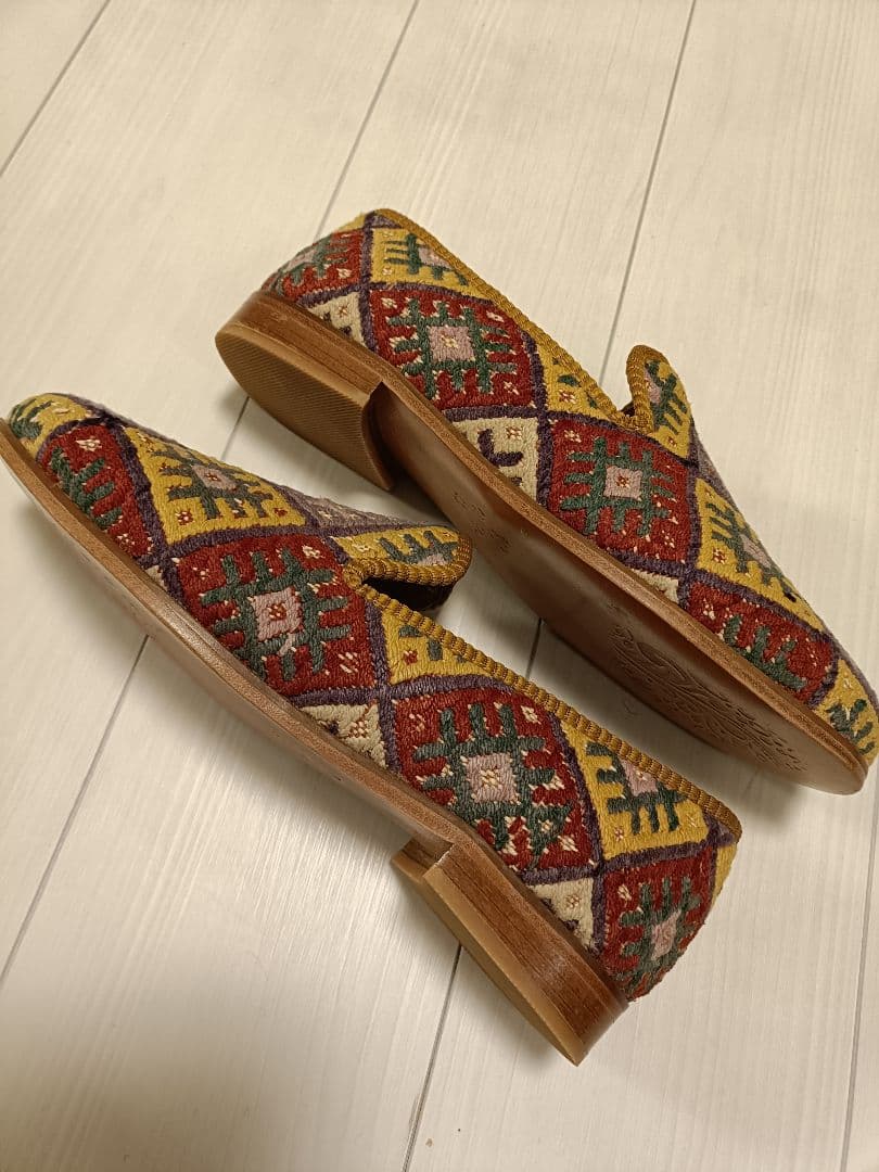 ハンドメイドローファーUS10 EU43