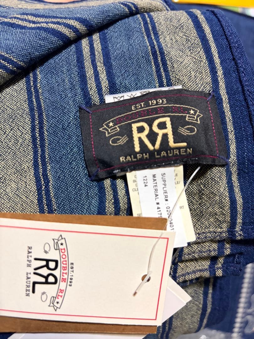 【新品】RRL ハンドウーブン スカーフ　ダブルアールエル　ストール