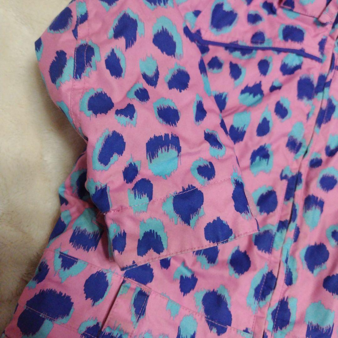 BURTON ヒョウ柄 スキーウェア 子ども用 ジャンプスーツ　100 110㎝