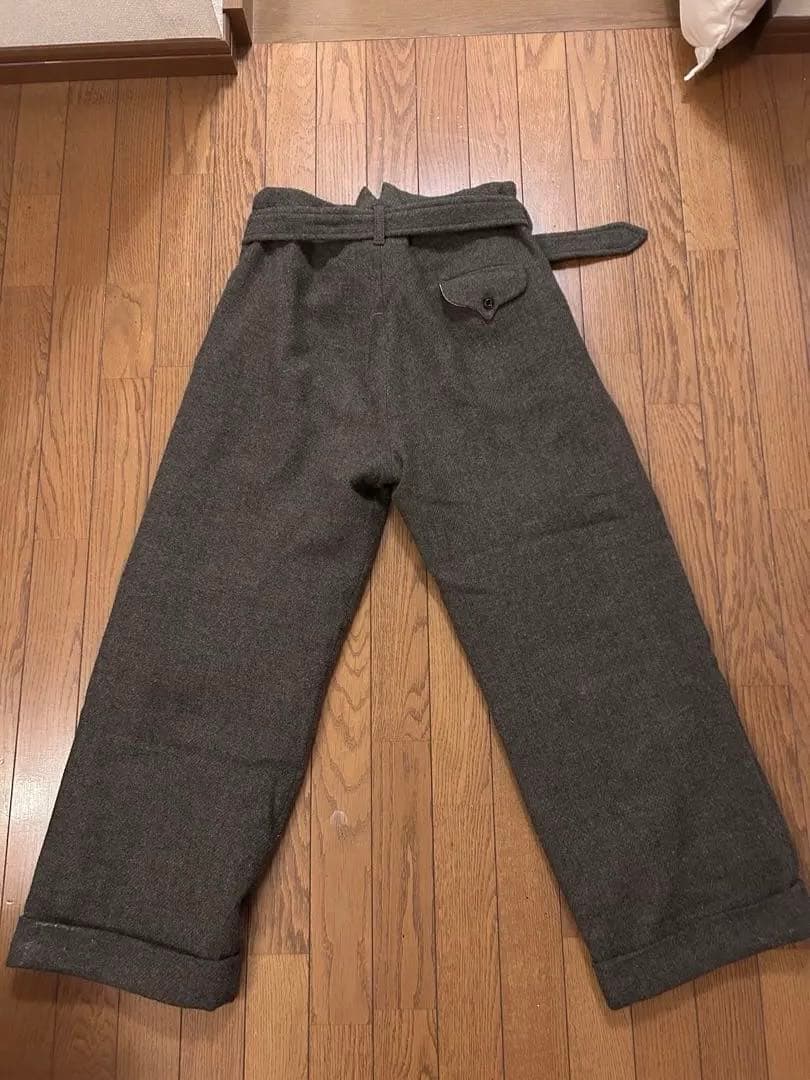 JOHN ALEXANDER SKELTON 23aw ウールスラックス