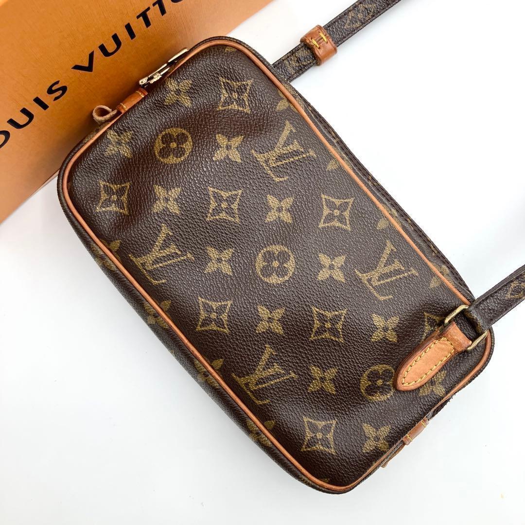 美品✨ ルイヴィトン ポシェット マルリー バンドリエール