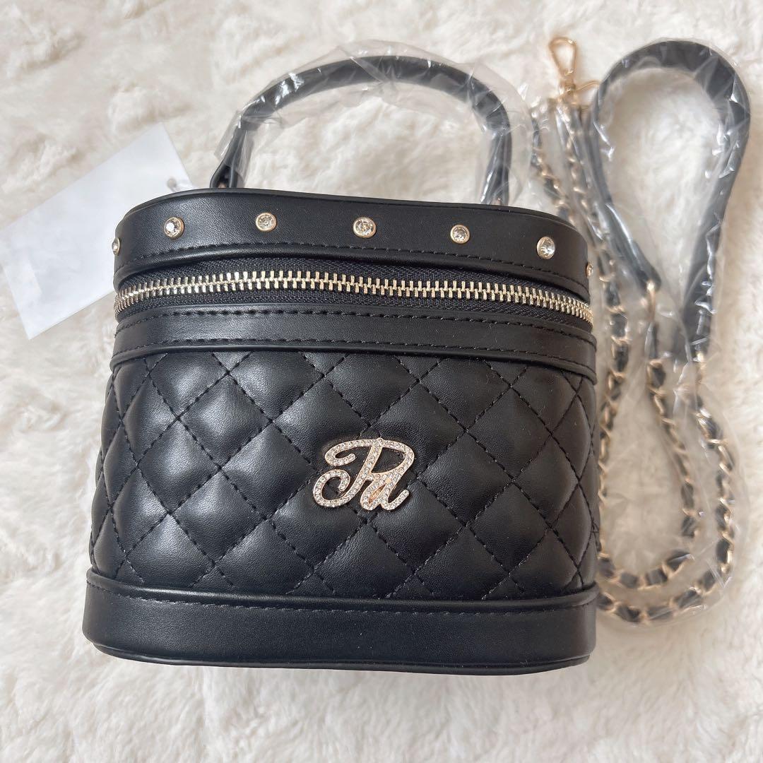 rouge by pomme d'amour バニティ バッグ ブラック