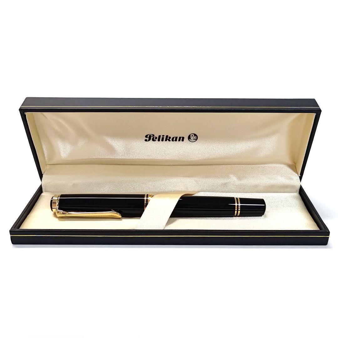 【美品・旧ロゴ】ペリカン R800 スーベレーン ローラーボール ブラック
