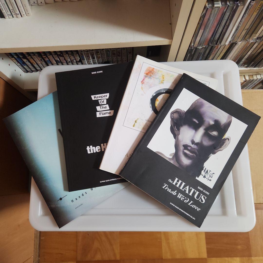 the HIATUS バンドスコア 4冊 おまけ付 Gigs 2010.08号