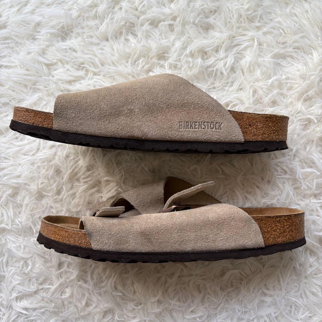 【26.0cm】ビルケンシュトック　チューリッヒ　カーキ　スウェード