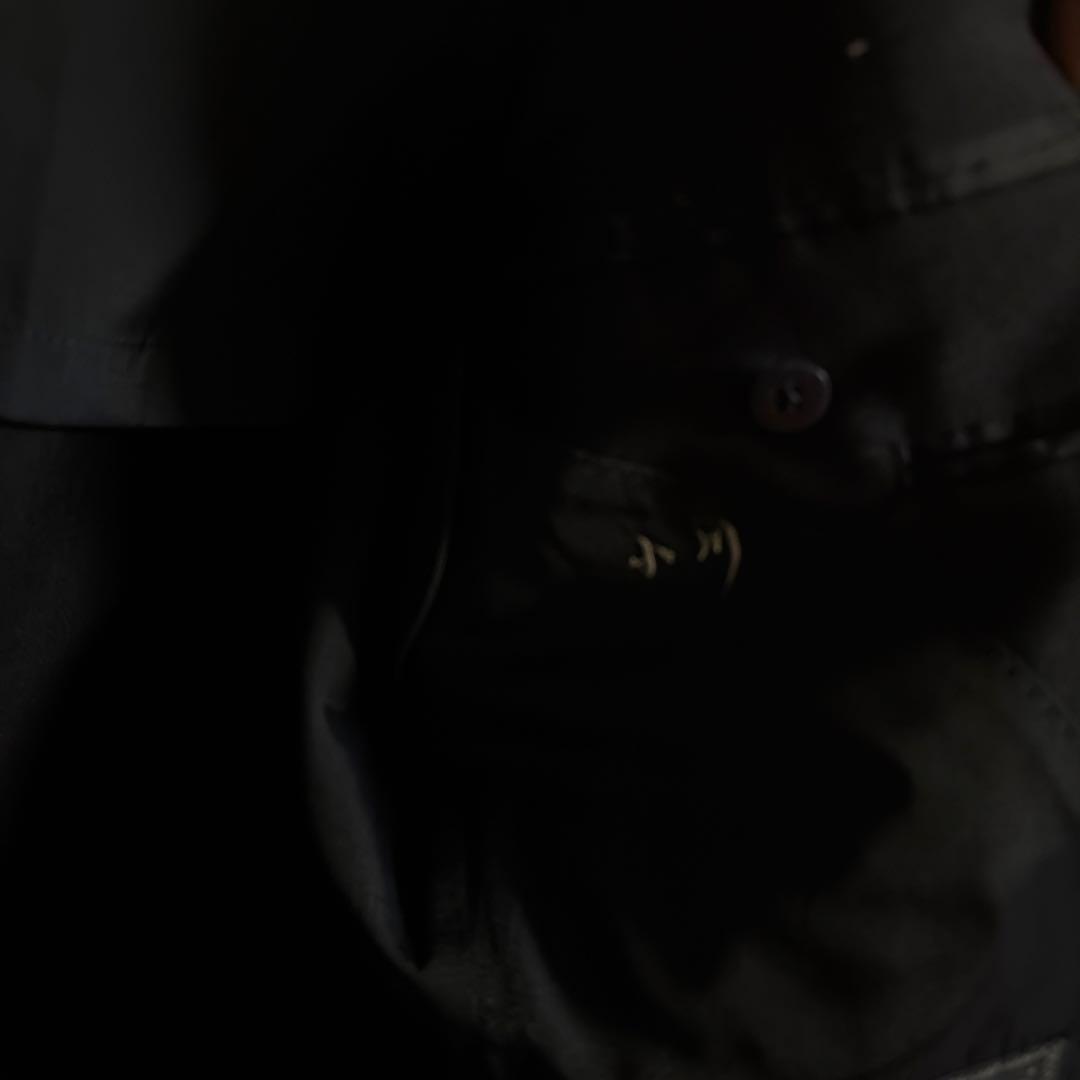 バーバリー テーラードジャケット ネイビー 紺ブレ 金ボタン A4