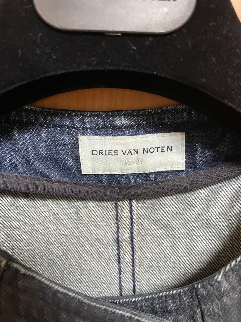 DRIES VAN NOTEN グレー ロングコート
