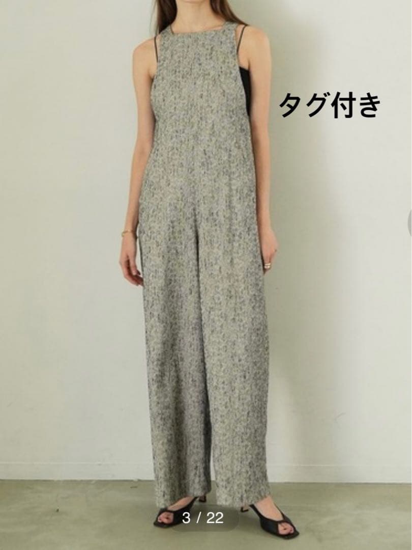 CLANE コクーンサロペットパンツ　MIX サイズ1