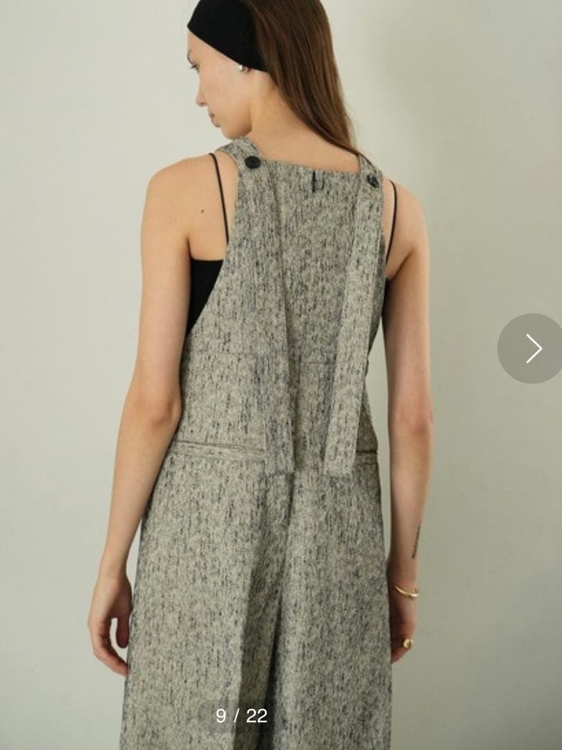 CLANE コクーンサロペットパンツ　MIX サイズ1