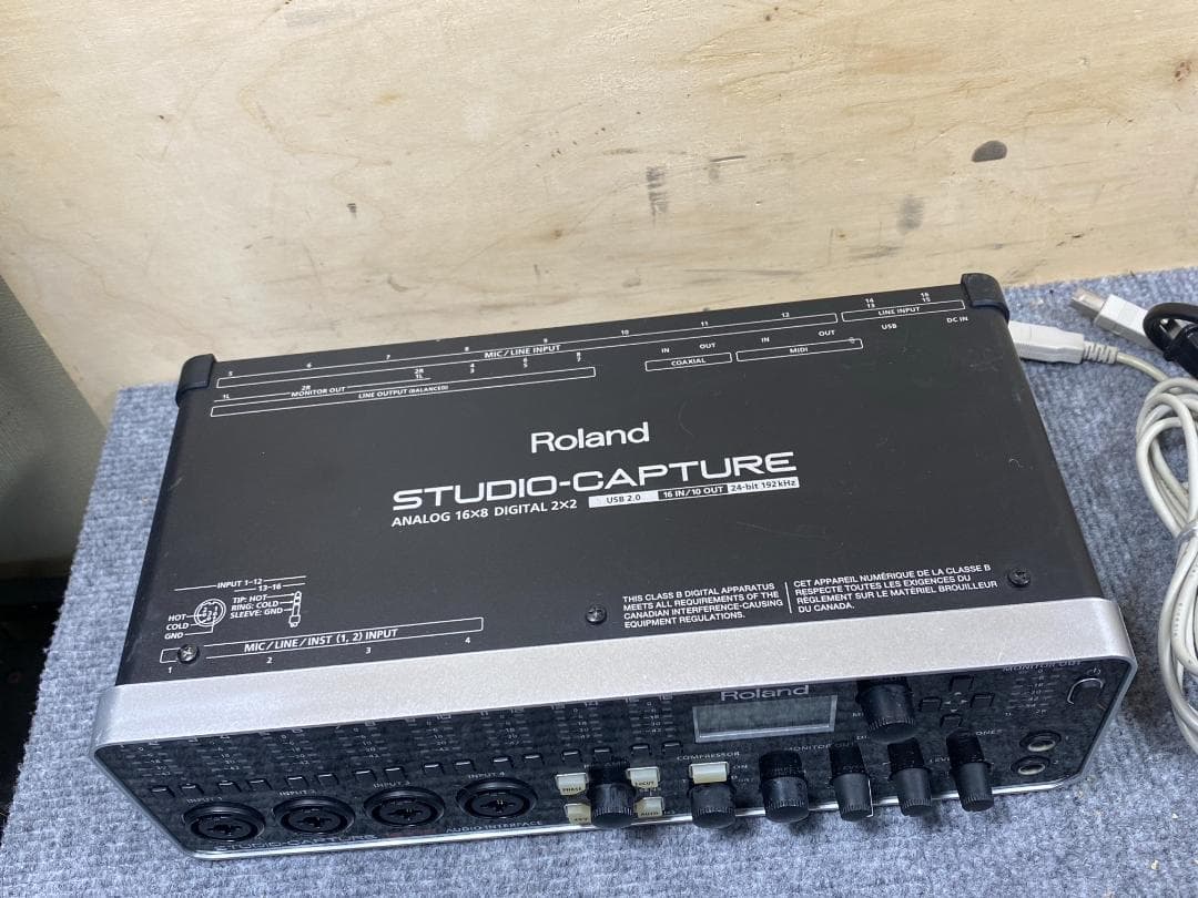 DTM・DAW 091 Roland UA-1610 octa capture