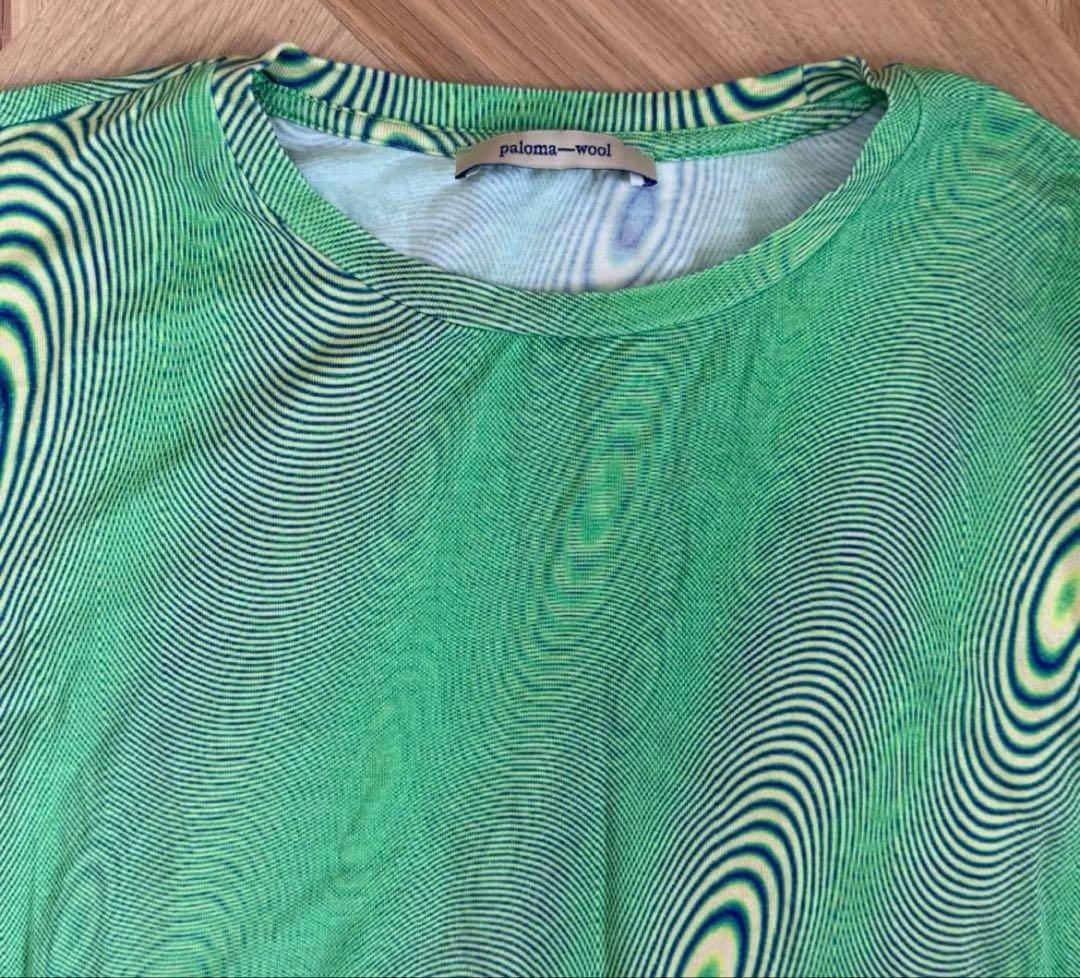 paloma wool 波模様長袖 カットソー