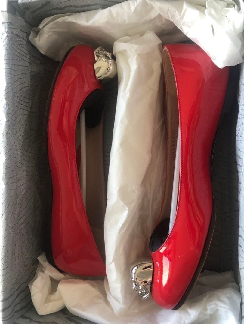 ALEXANDER McQUEEN フラットシューズ　スカル　マックイーン