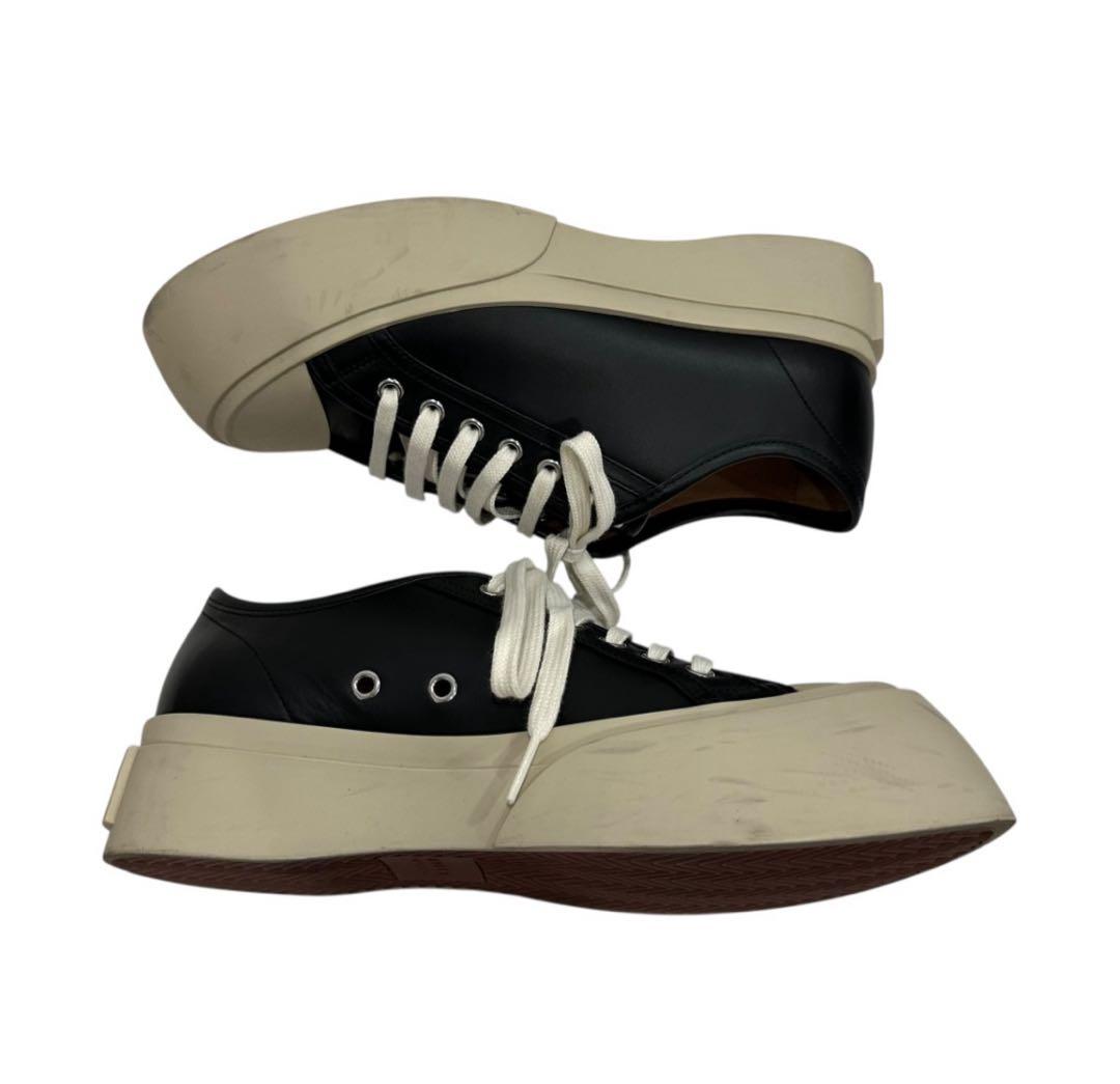 marni マルニ pablo パブロ 40ブラック レザー スニーカー