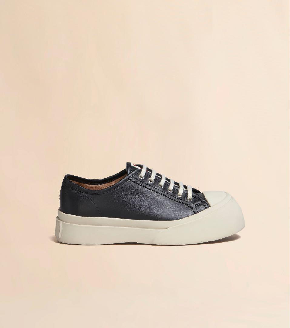 marni マルニ pablo パブロ 40ブラック レザー スニーカー