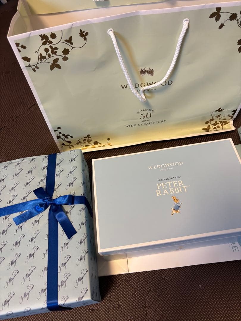 新品未使用　 ピーターラビット食器　計6点